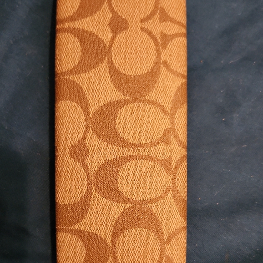 Coach Brown Suede Texture